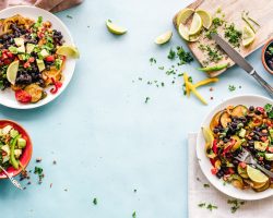 Fruit Salads in Plate